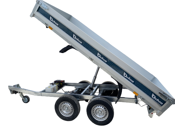 Remorque benne hydraulique Electrique Debon PW 1.2 LUX