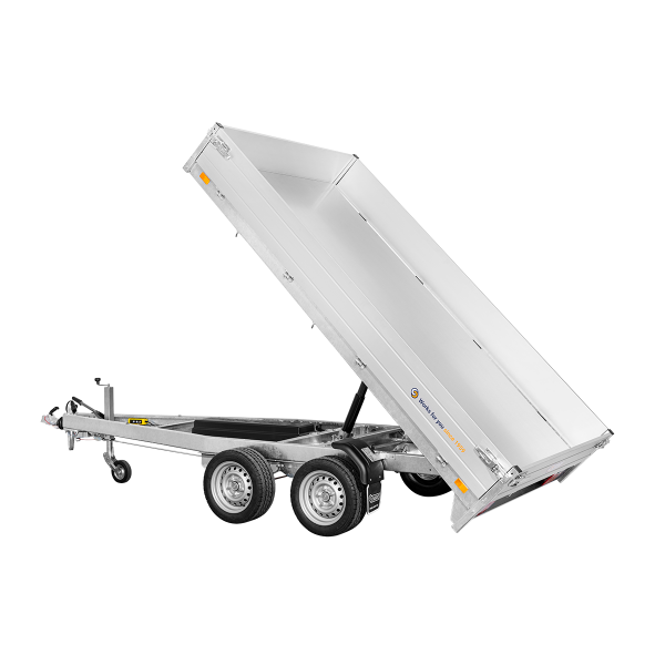 Remorque benne SARIS K1 306 184 2700 2 avec pompe électrique