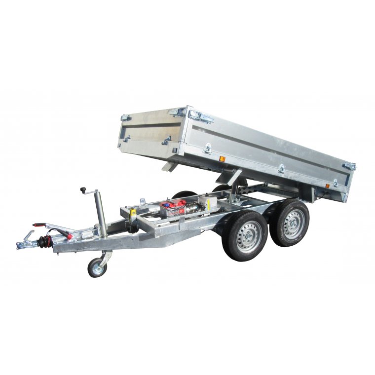 Remorque benne hydraulique LIDER 37600 PTAC 2500KG