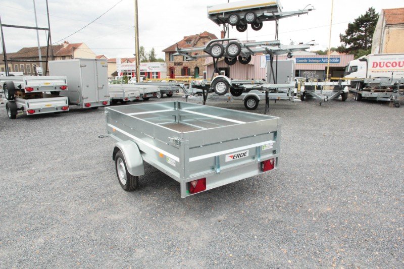 Remorque ERDE EXPERT LC 251 PRO GALVA