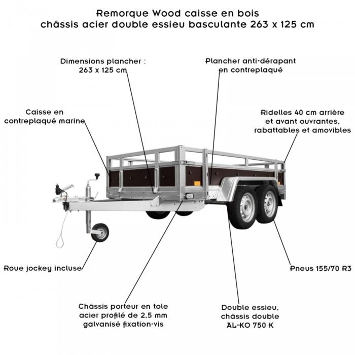 wood-remorque-caisse-bois-chassis-porteur-acier-double-essieu-basculante. wood-remorque-caisse-bois-chassis-porteur-acier-double-essieu-basculante.